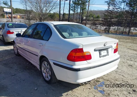 2004 BMW 325I z USA, uszkodzony, nr VIN WBAET37434NJ44199
